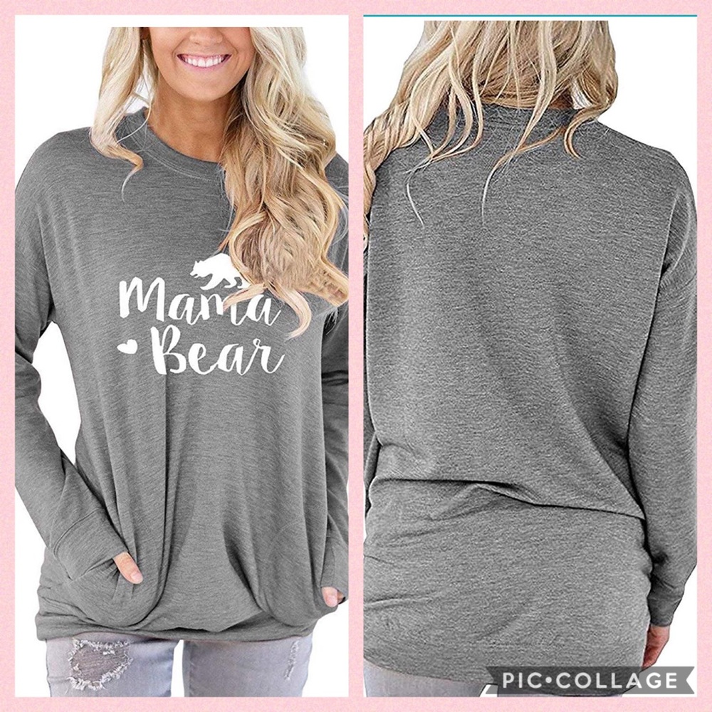 Mama Bear Pullover SOFT L